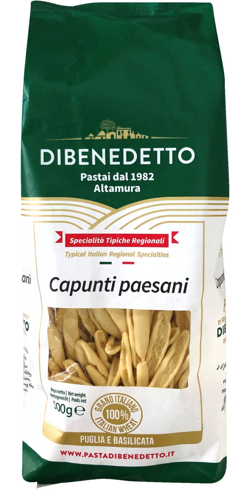 Pasta di semola capunti