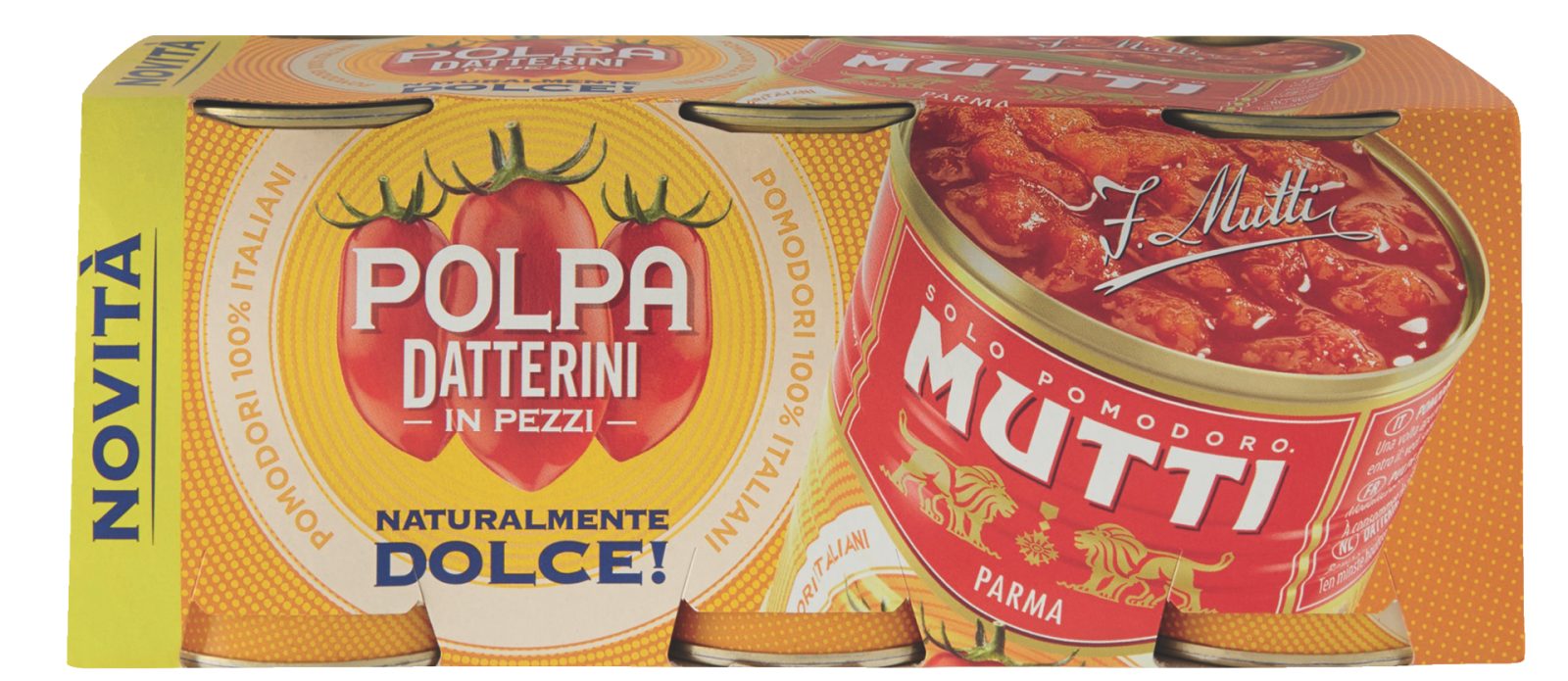 Polpa Datterini in pezzi