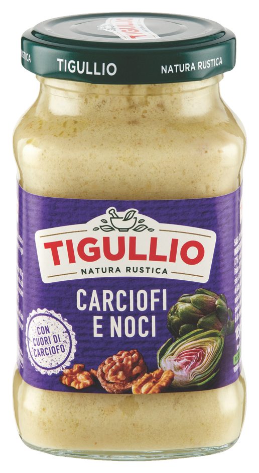 Sugo carciofi e noci