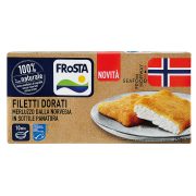 2Filetti Dorati Merluzzo d'Alaska in Sottile Panatura