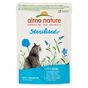 Cibo umido per gatti Sterilised con merluzzo