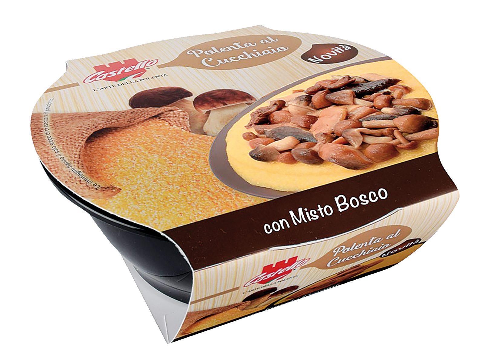 Polenta al Cucchiaio con Misto Bosco