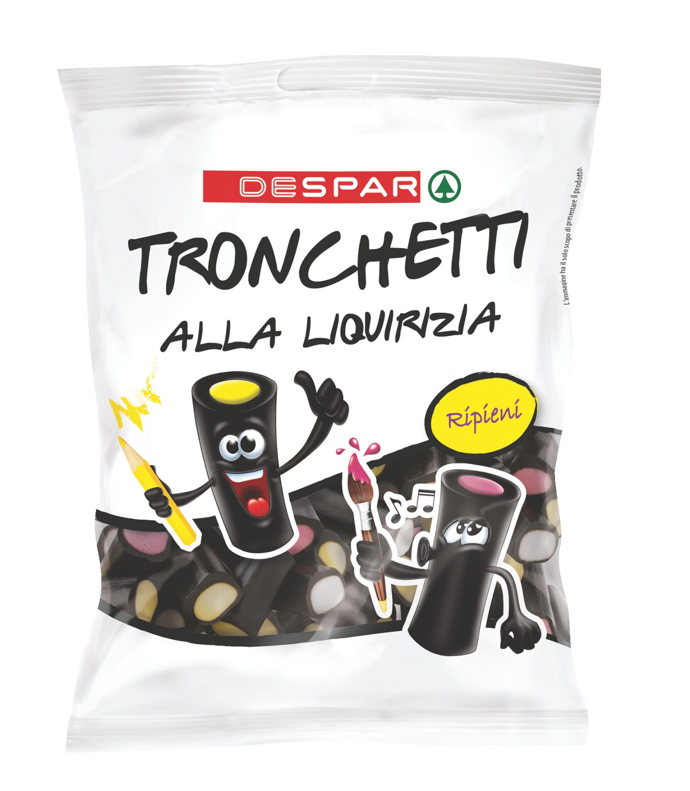 Tronchetti alla Liquirizia Ripieni