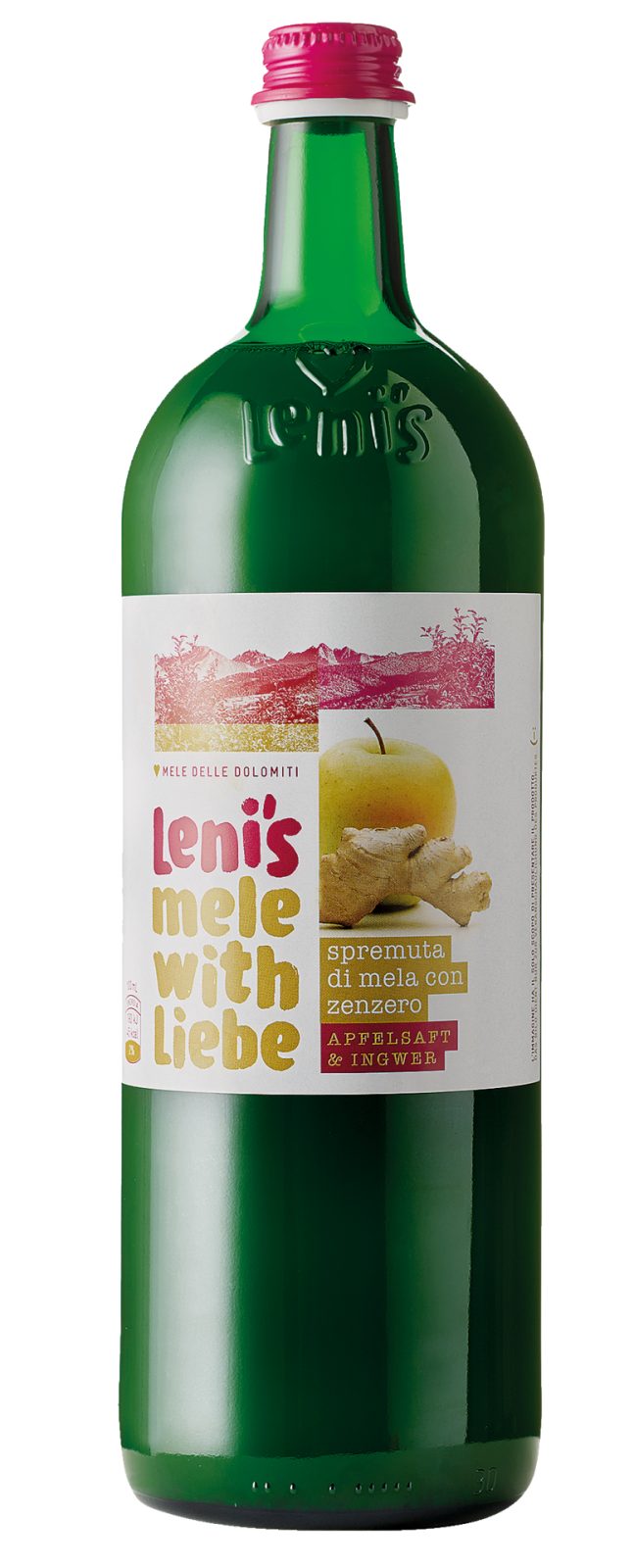 Naturtrüber Apfelsaft mit Ingwer