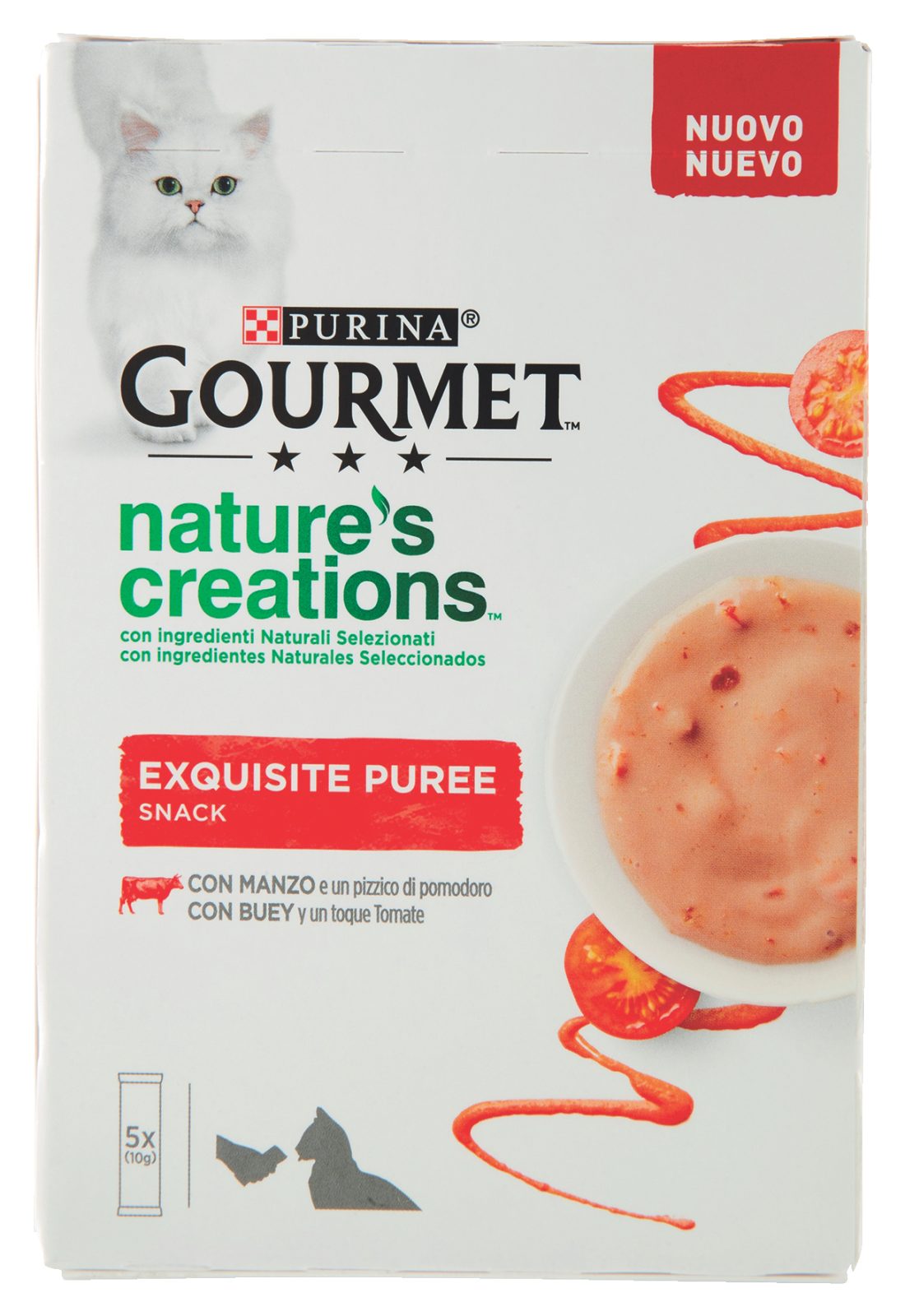 Cibo umido per gatti Nature's Creations con manzo