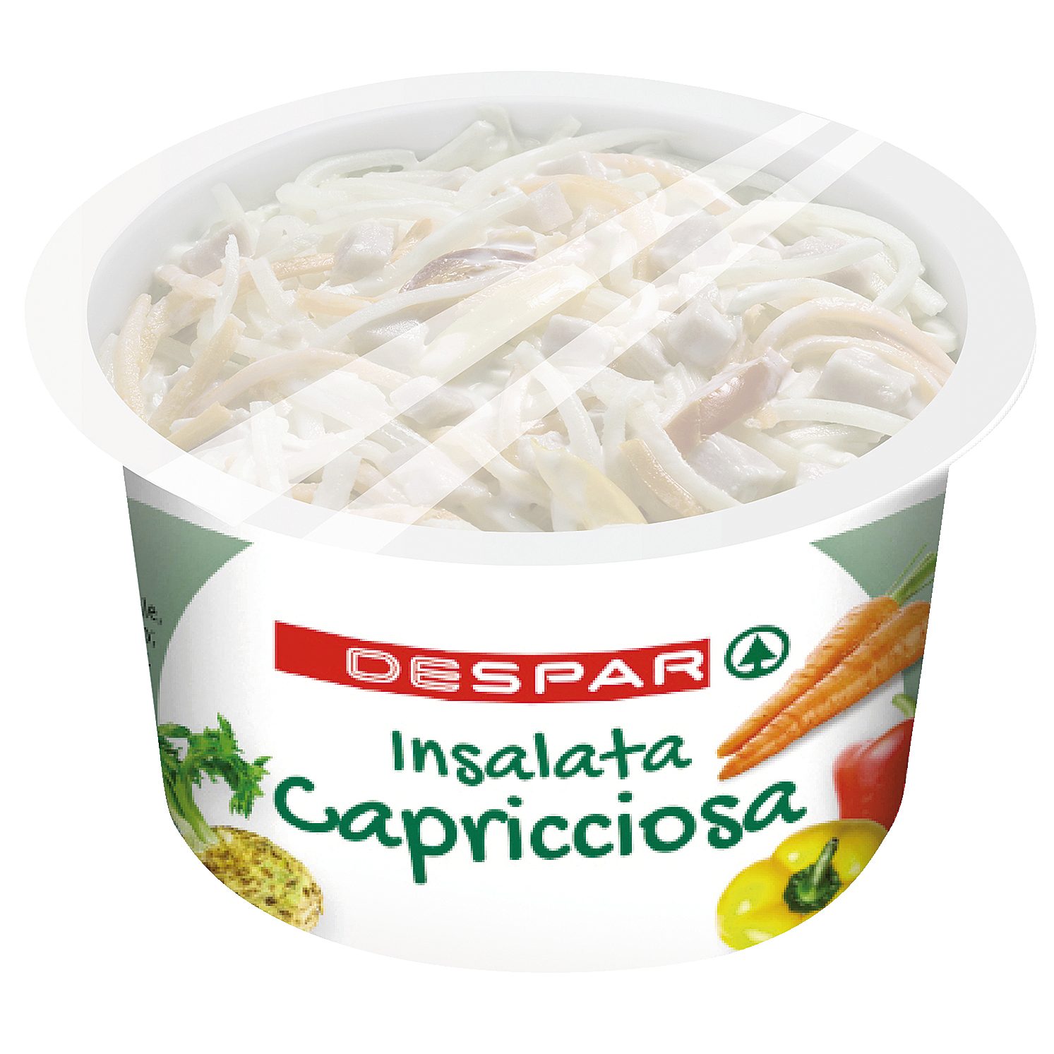 Italienischer Salat Capricciosa