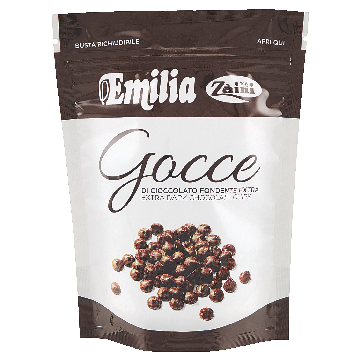 Gocce di Cioccolato Fondente Emilia