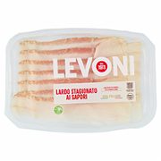 Aufschnitt Lardo gereift