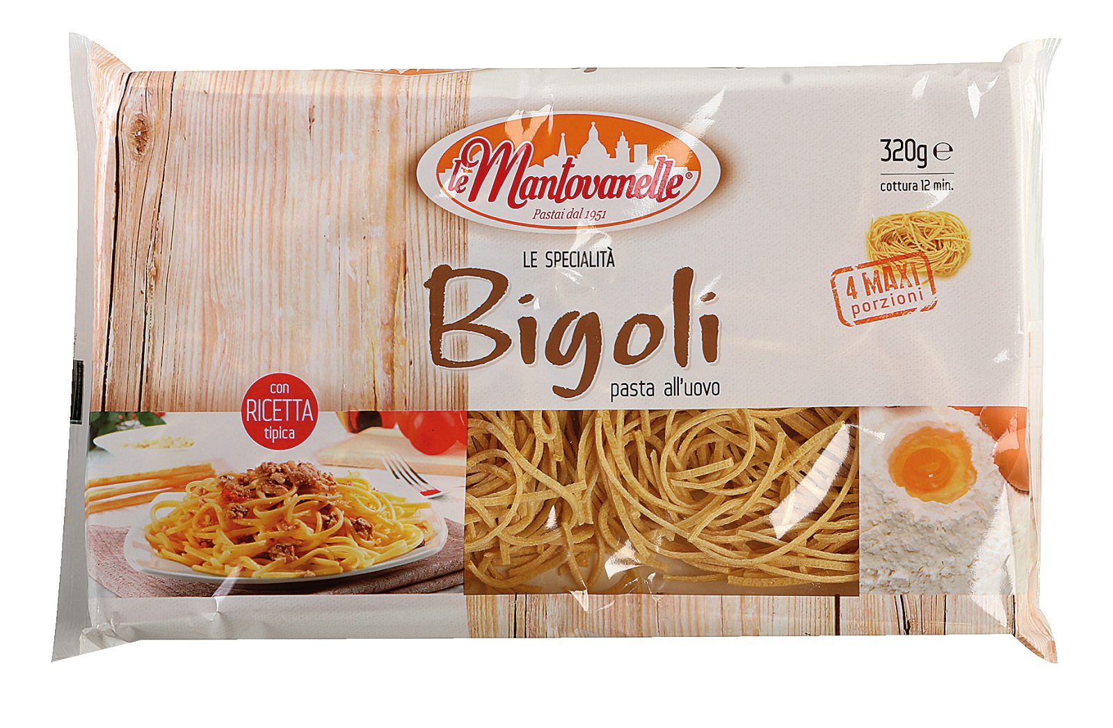 Eierteignudeln Bigoli