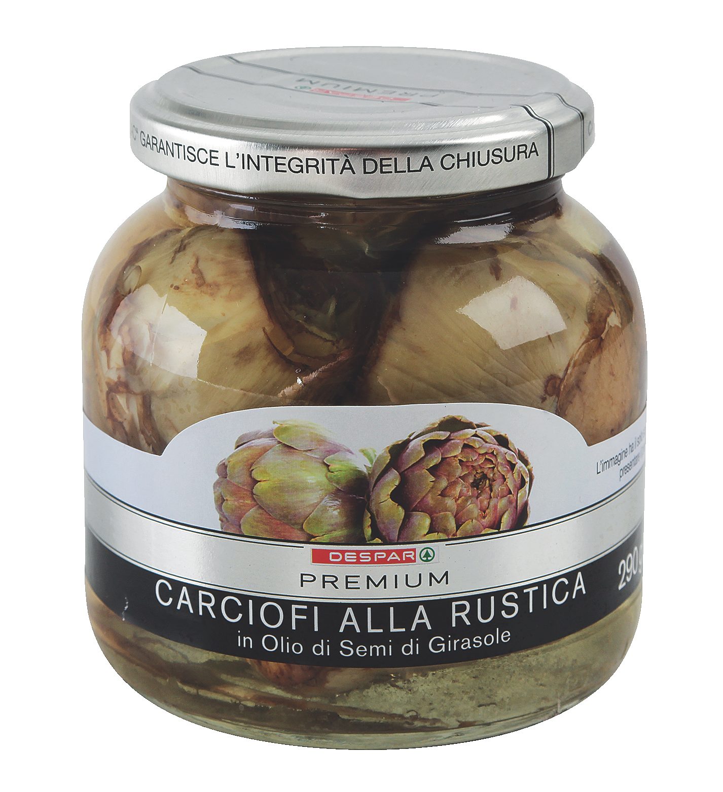 Carciofi alla Rustica in Olio di Girasole