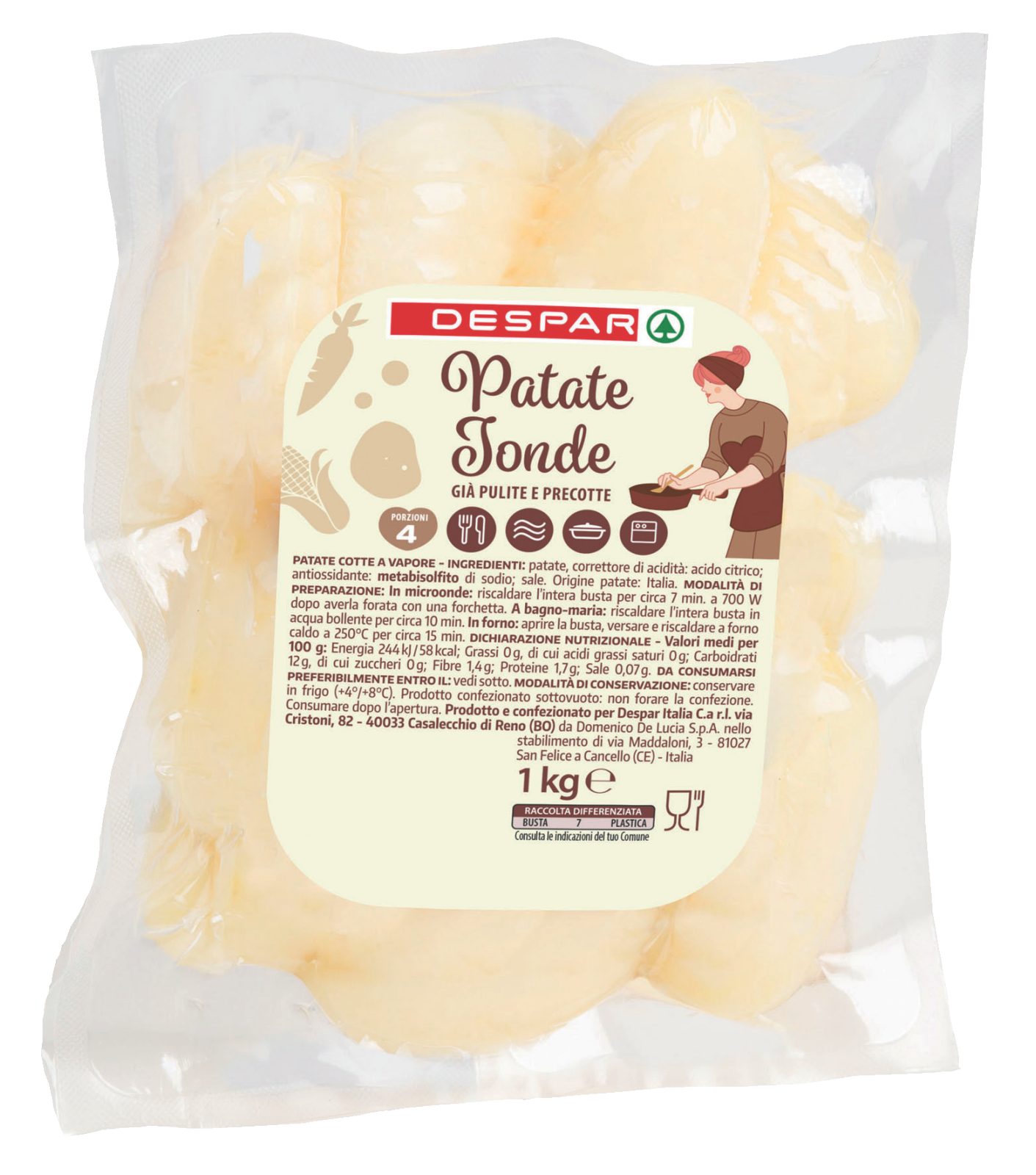 Patate Tonde Precotte