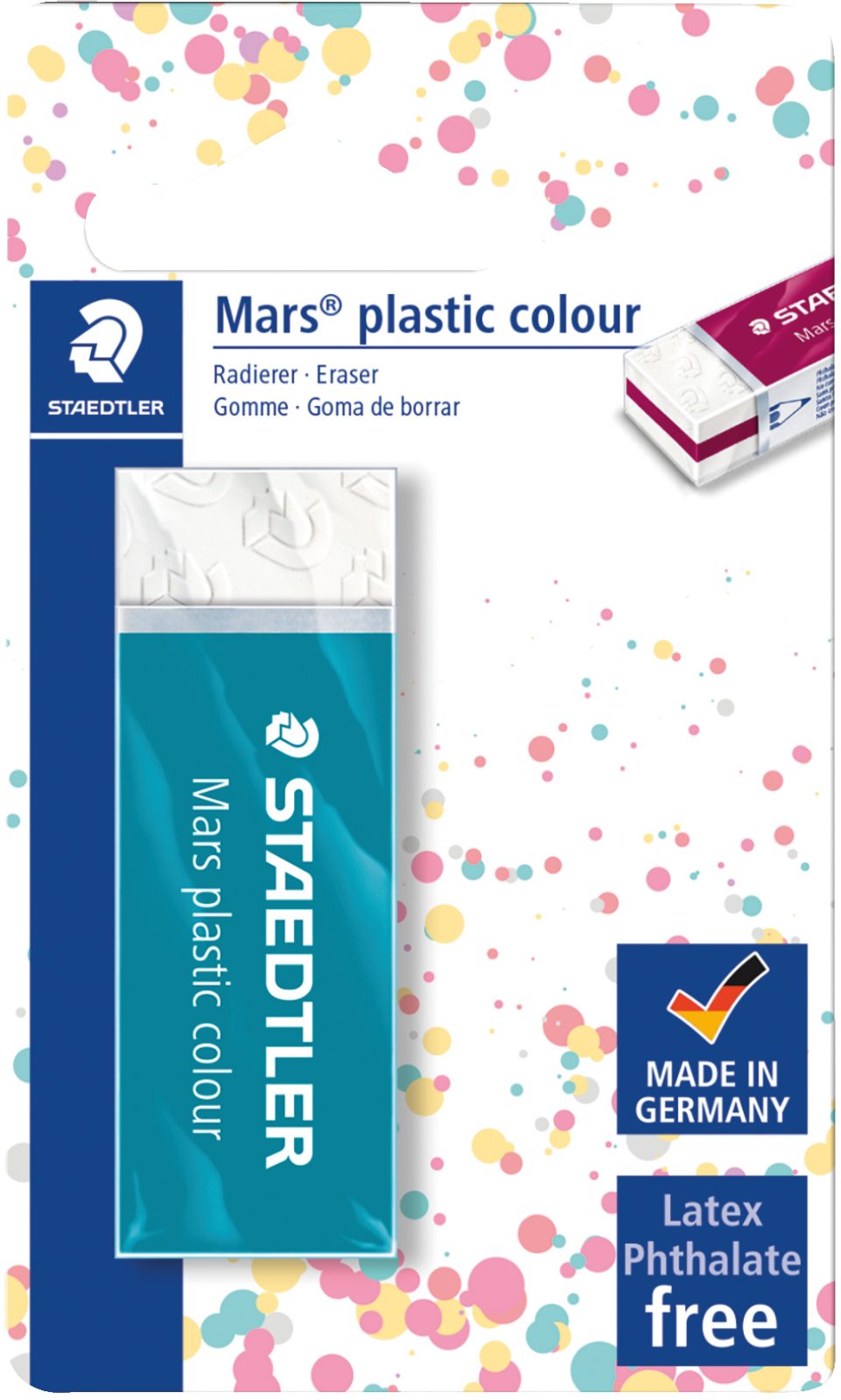 Gomma Mars plastic colour
- colori assortiti