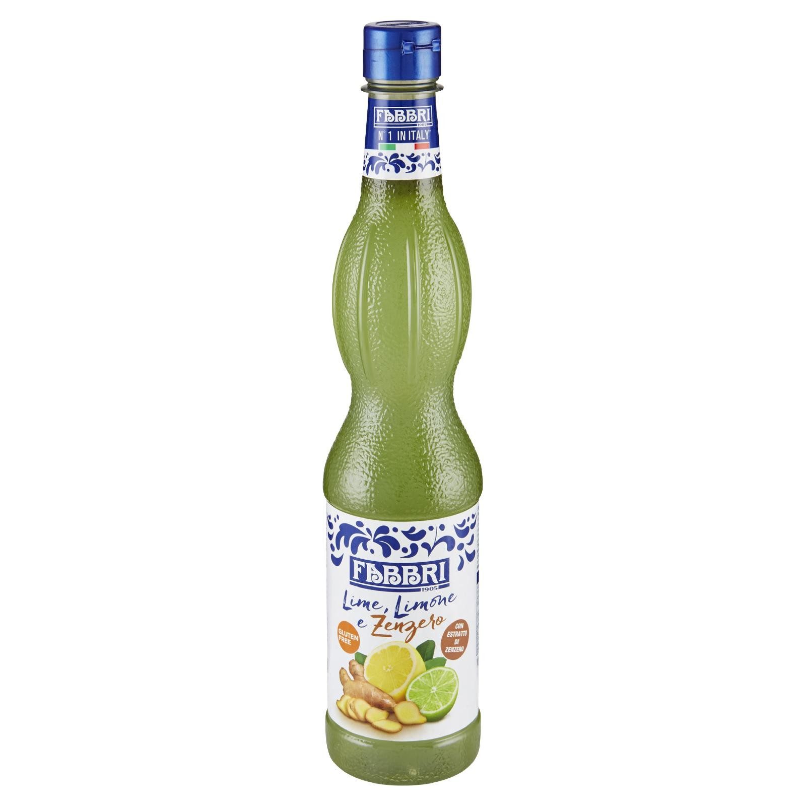 Sciroppo Lime, Limone e Zenzero