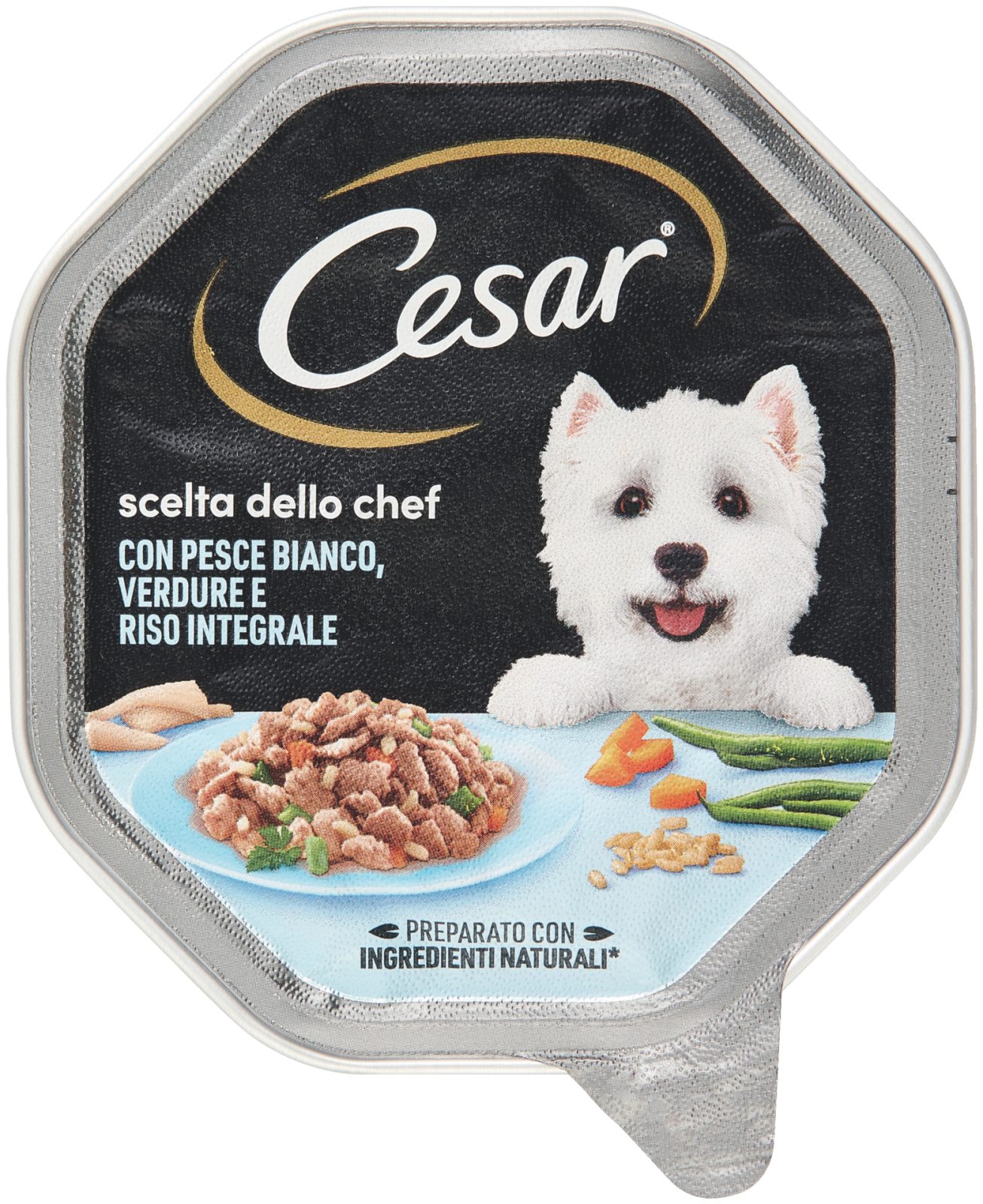 Patè per cane Chef pesce e riso