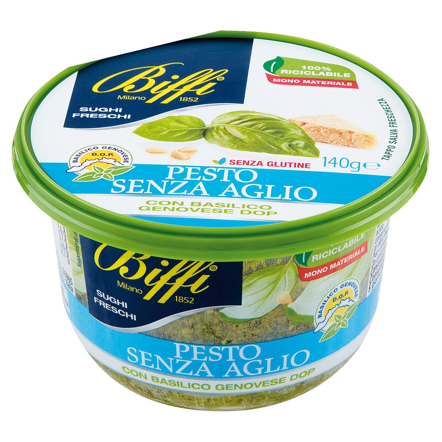 PESTO FRESCO SENZA AGLIO BIFFI GR 140