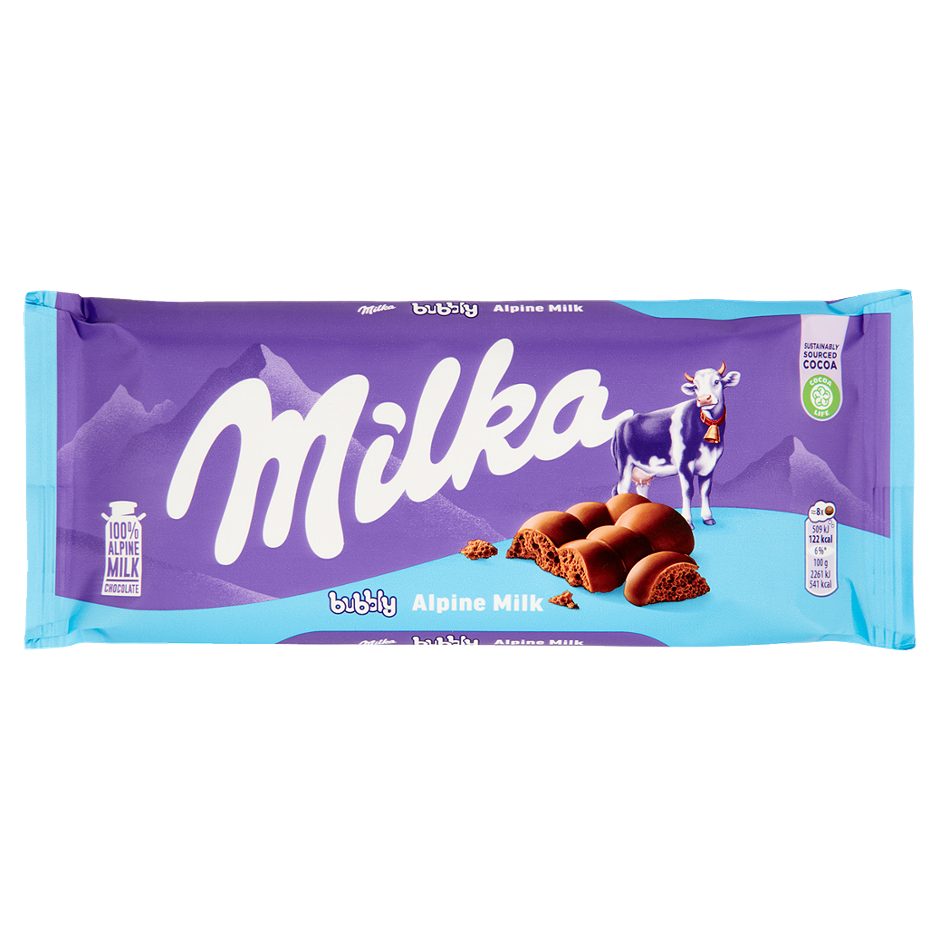 Tavoletta di cioccolato Bubble Milk