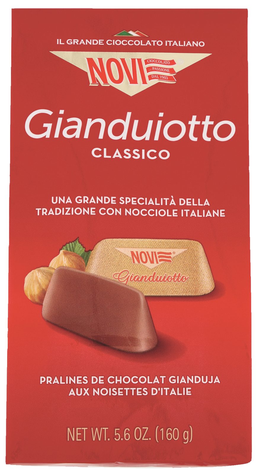 Pralinen Gianduiotti