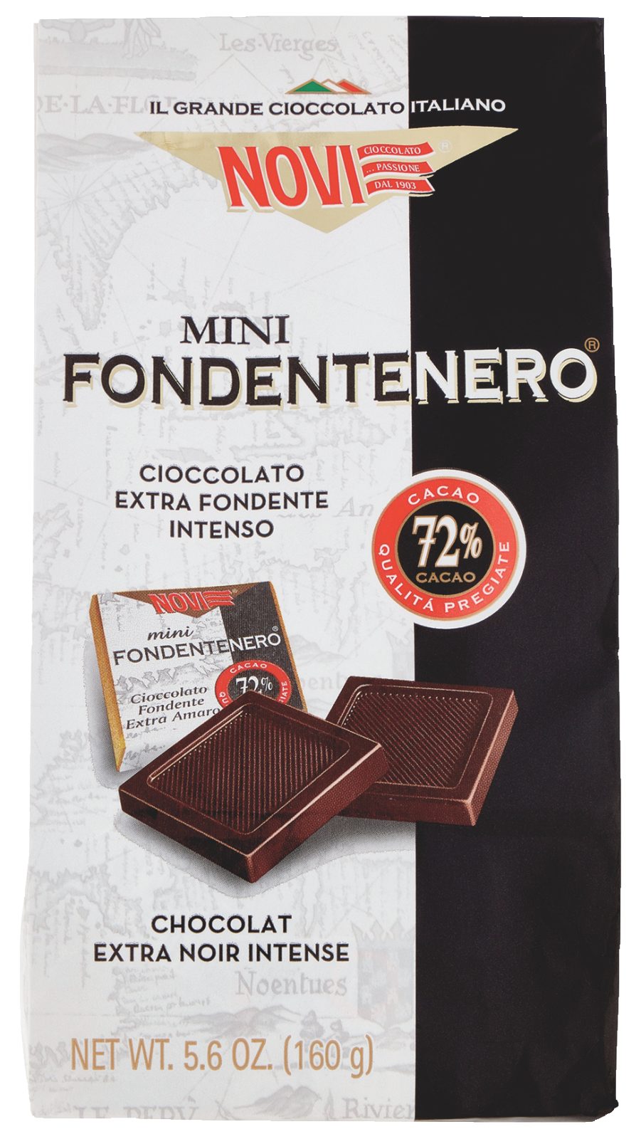 Mini-Schokoladentäfelchen Fondentenero