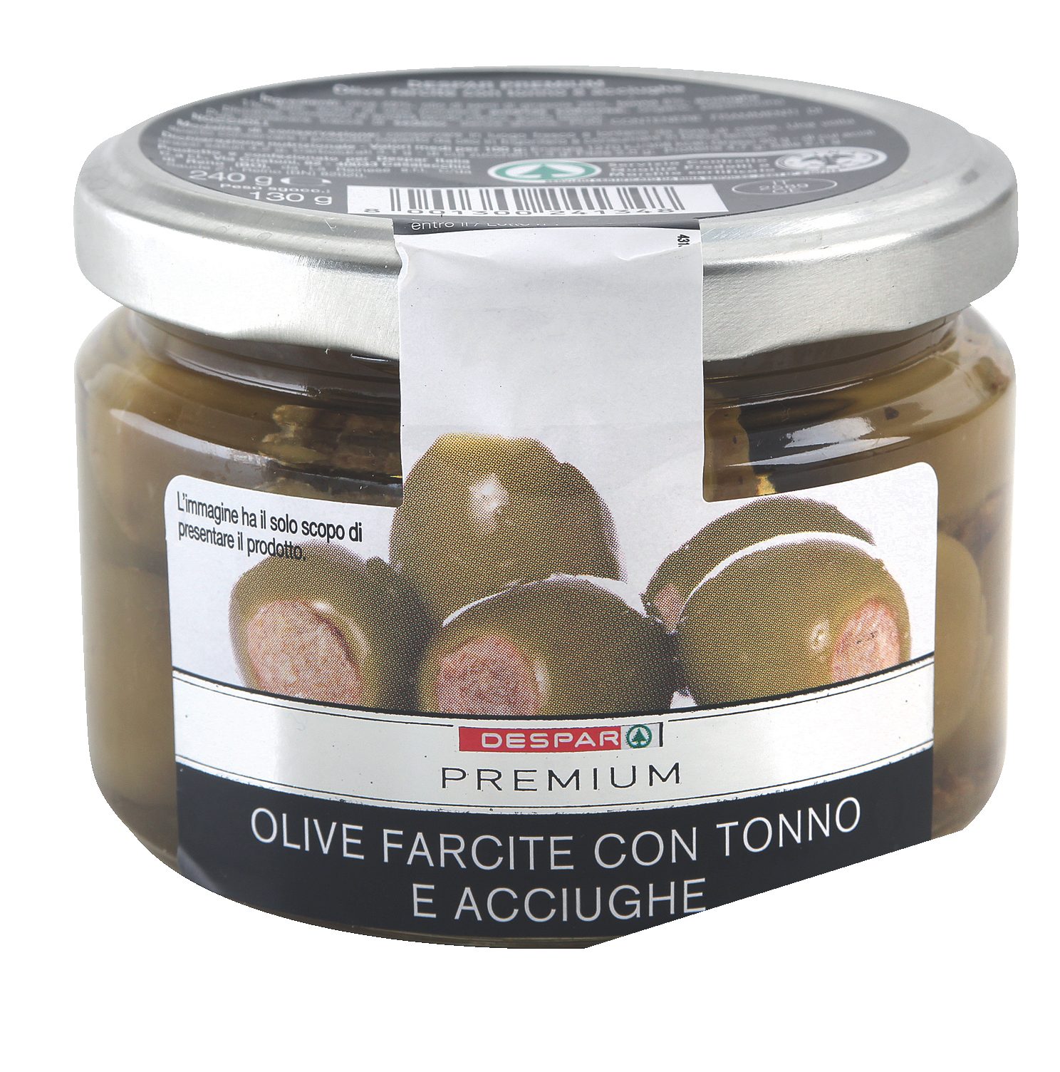 Gefüllte Oliven mit Thunfisch und Sardellen