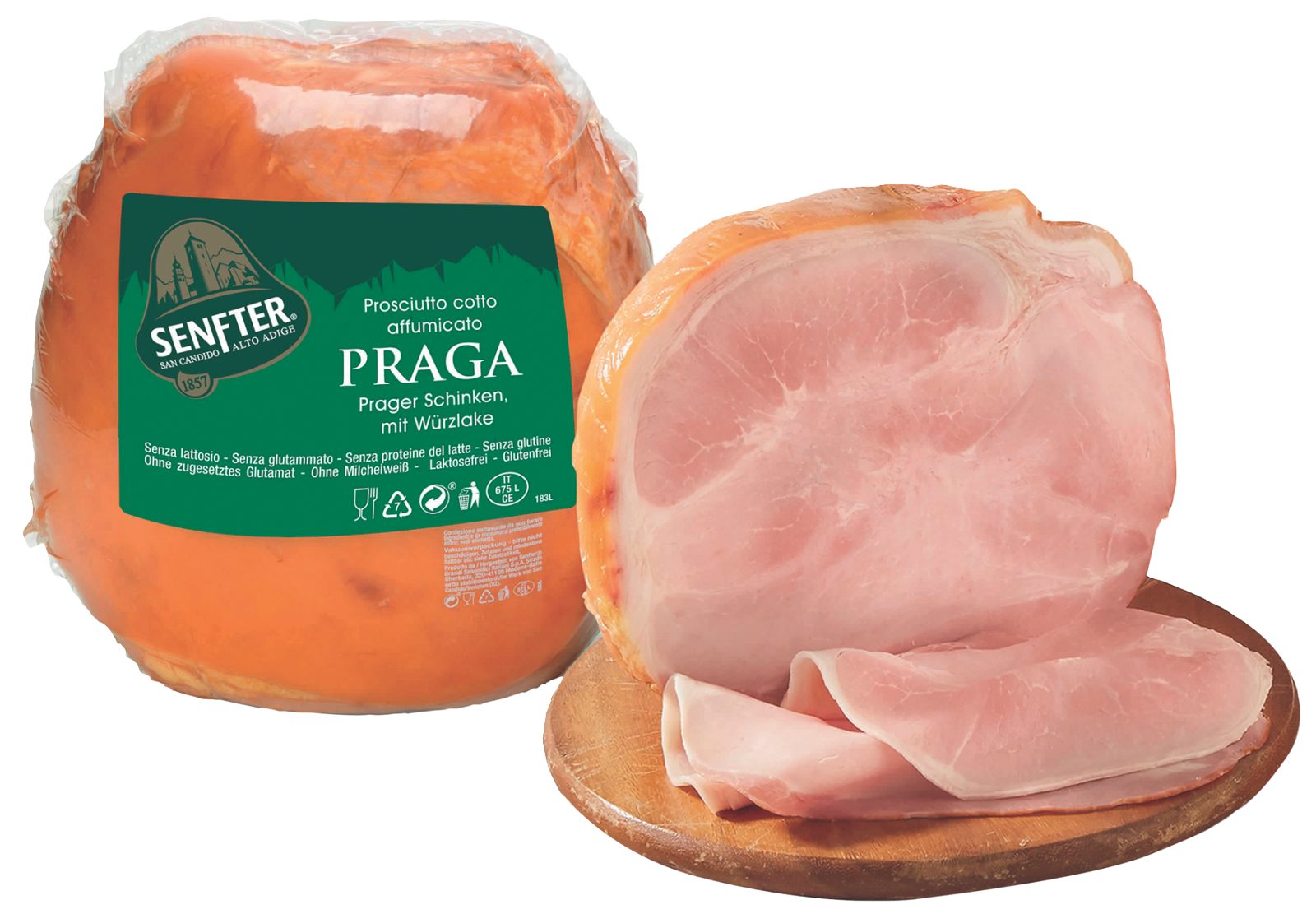 Prosciutto cotto Praga Senfter
