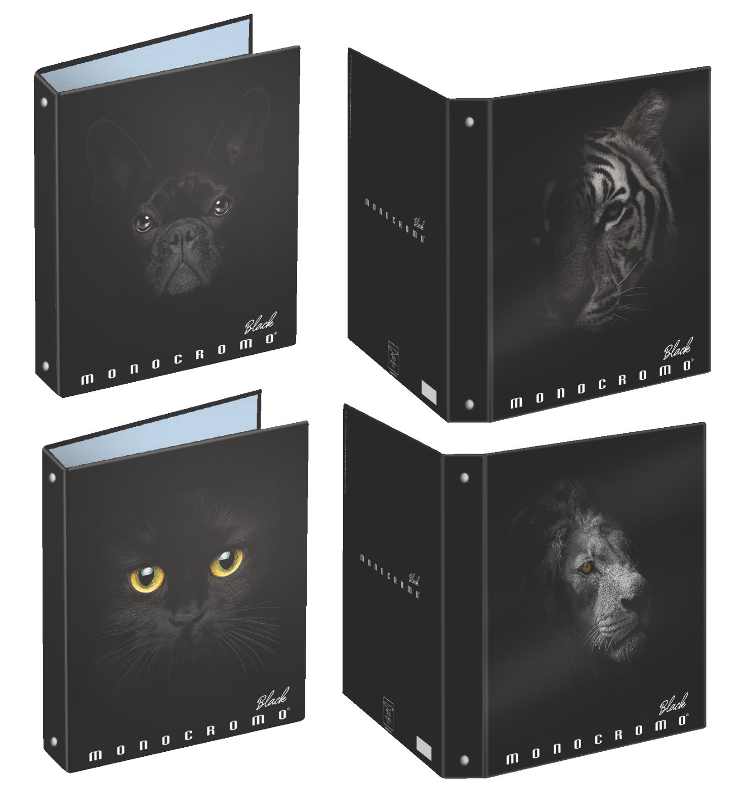 Raccoglitore ad anelli Black