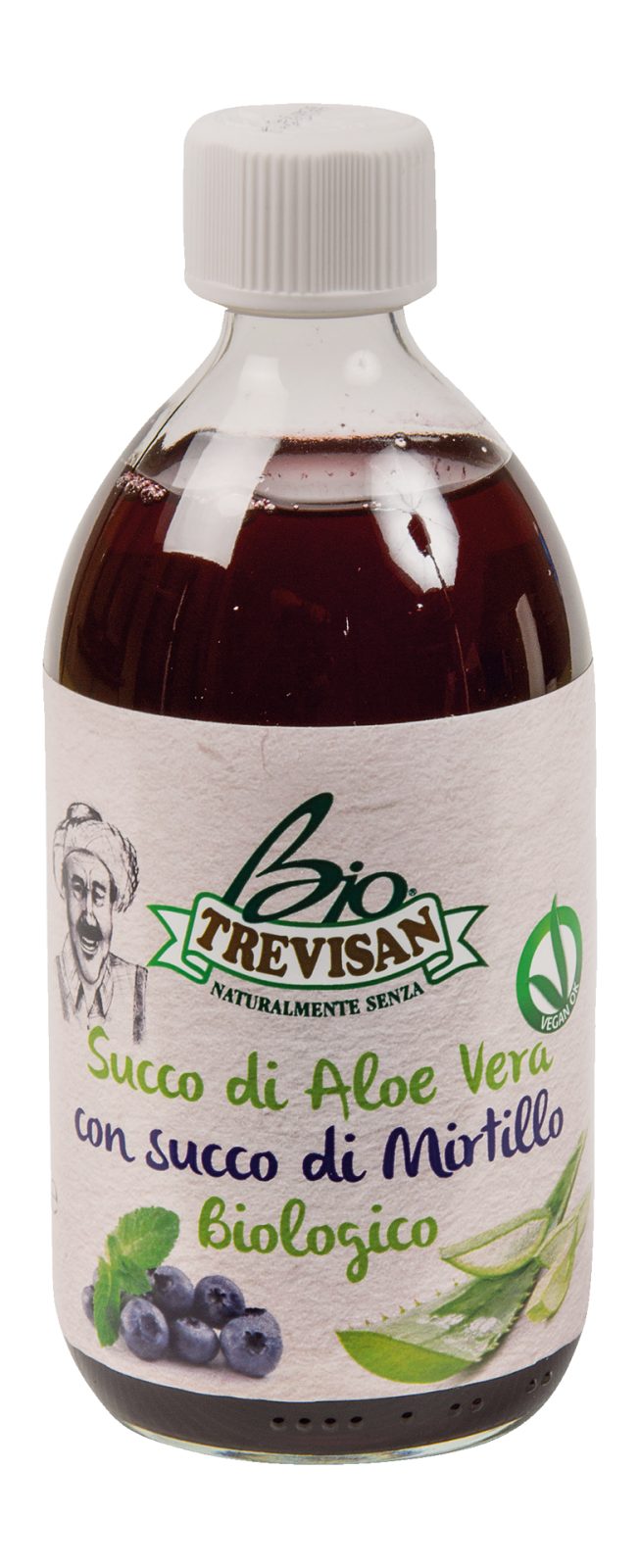 Succo di Aloe Vera con succo di mirtillo biologico 