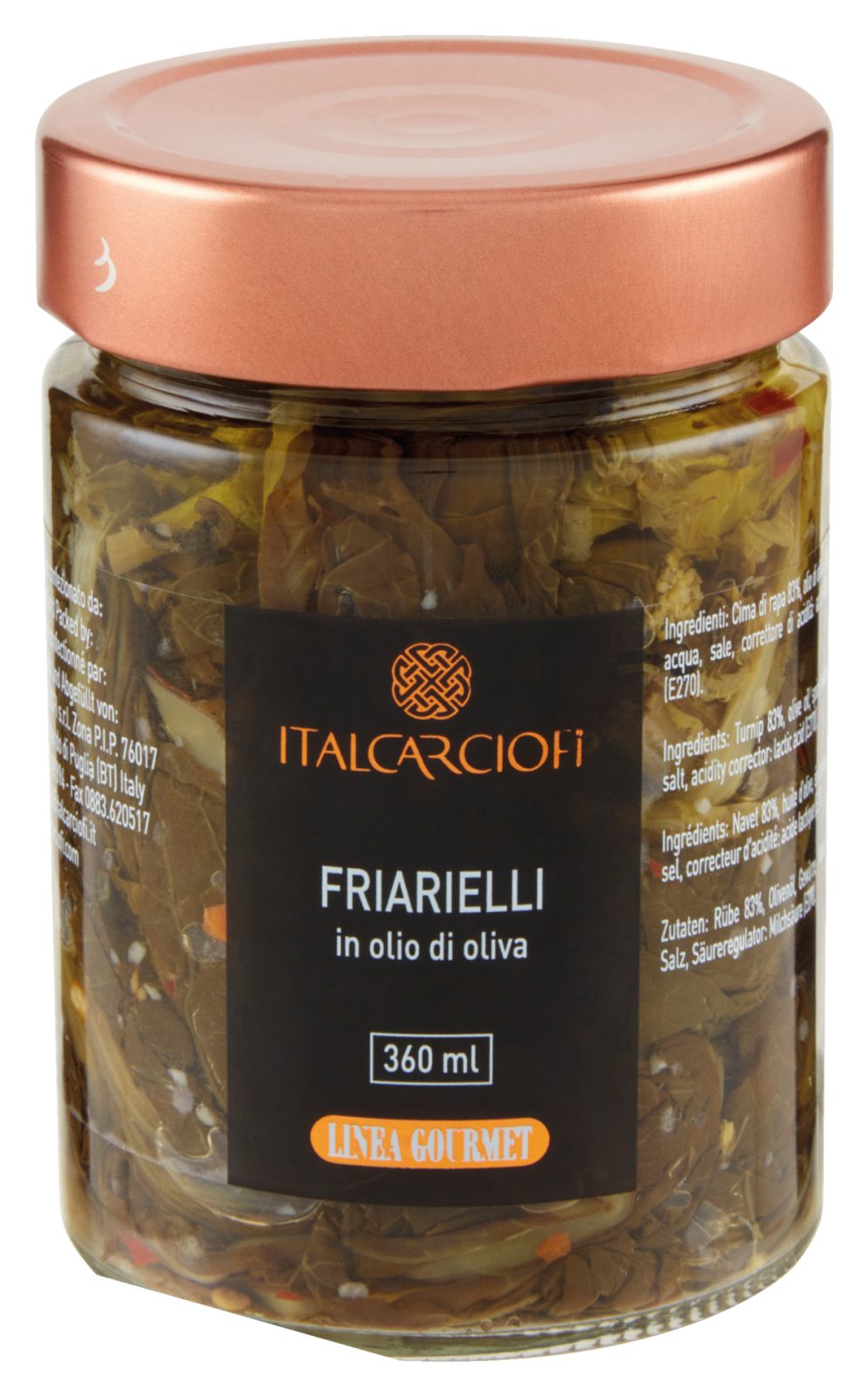 Friarielli in olio di oliva