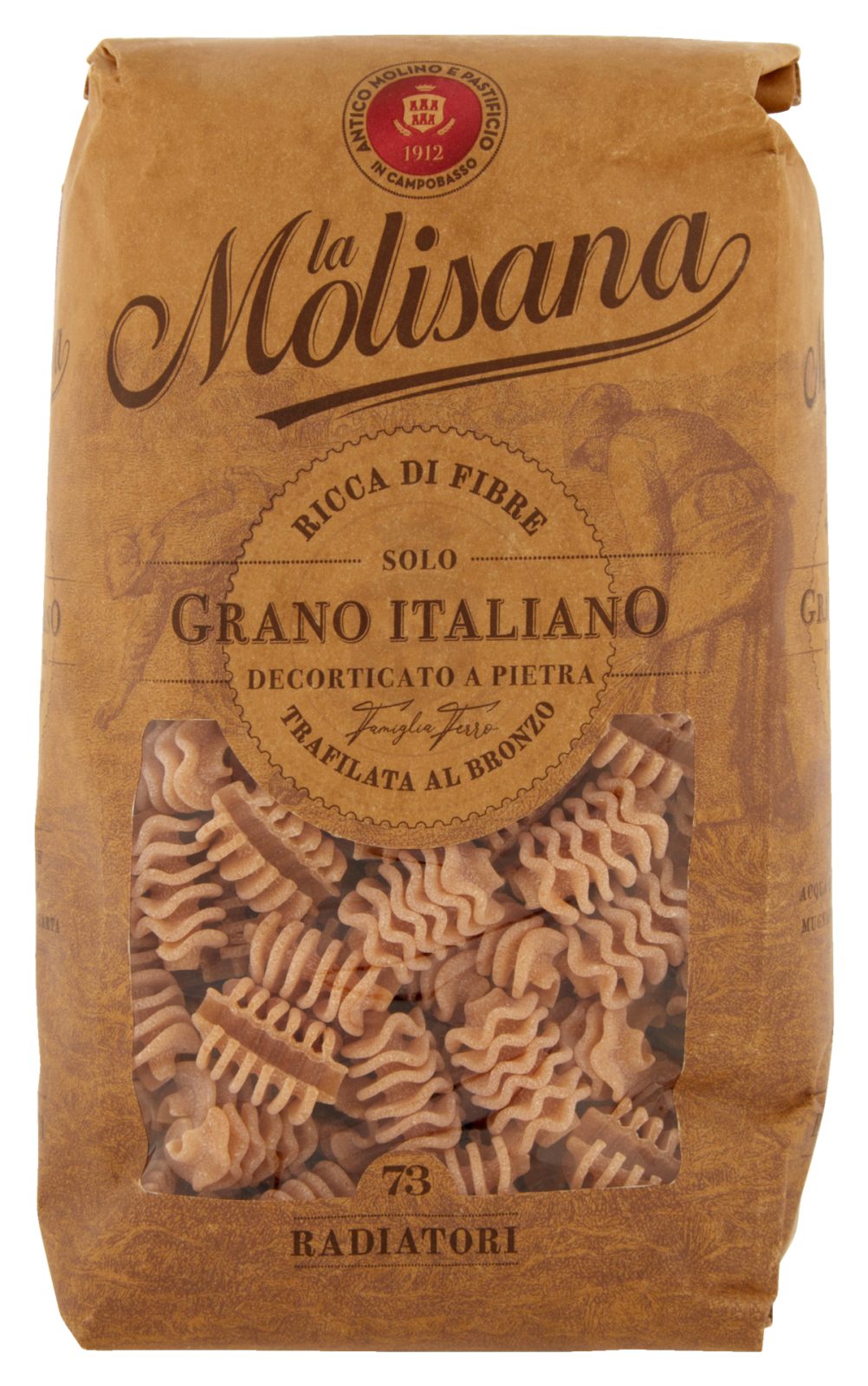 Pasta di semola integrale  radiatori