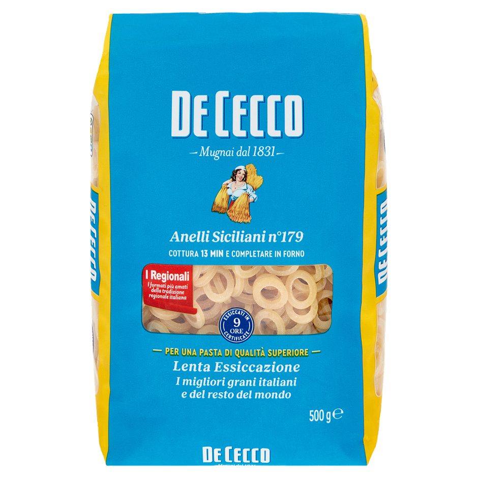 Pasta di semola Anelli Siciliani