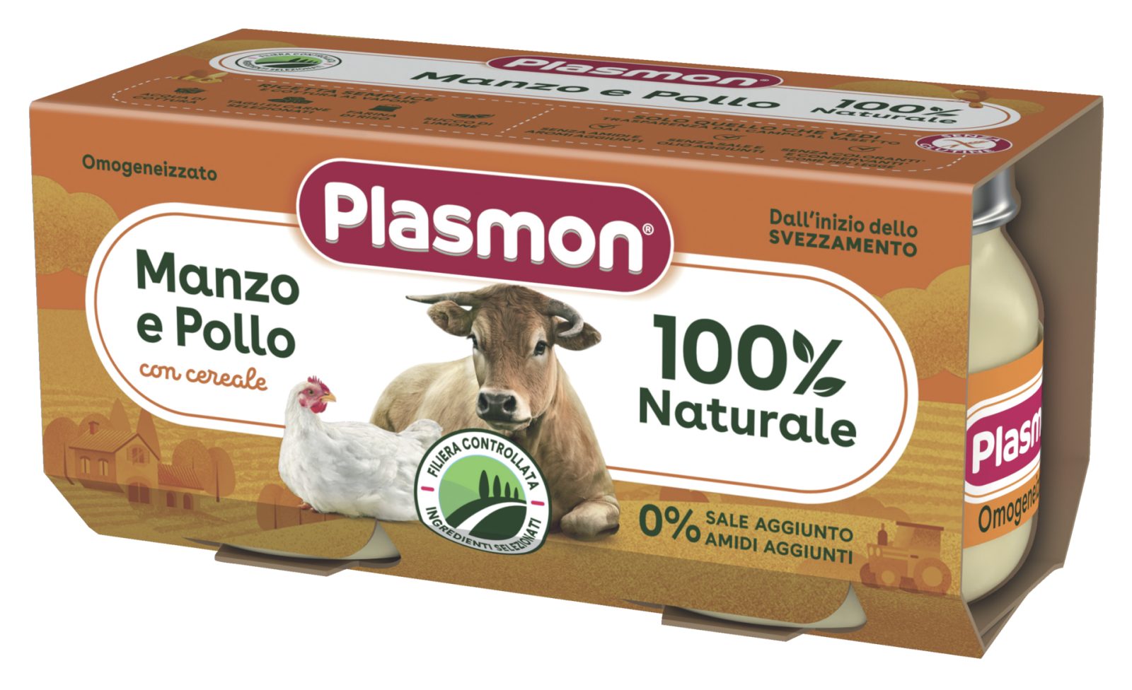 Omogeneizzati al Manzo e Pollo