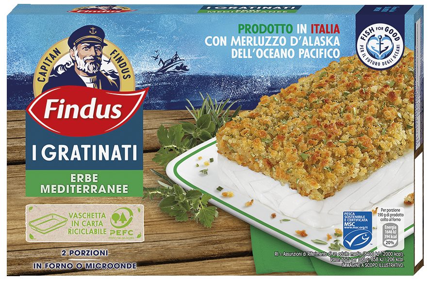 Merluzzo Gratinati con erbe