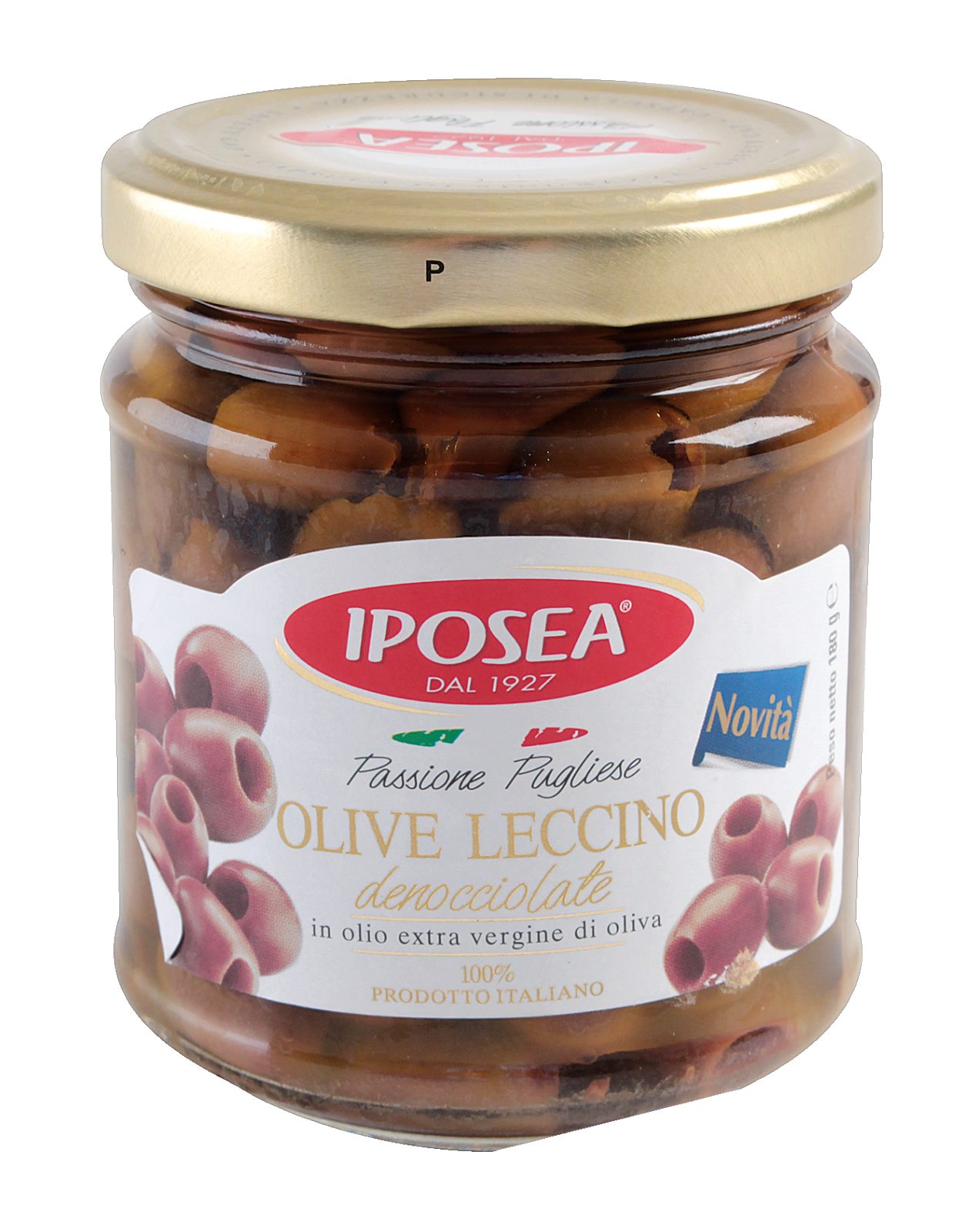 Olive denocciolate leccino in olio extra vergine di oliva
