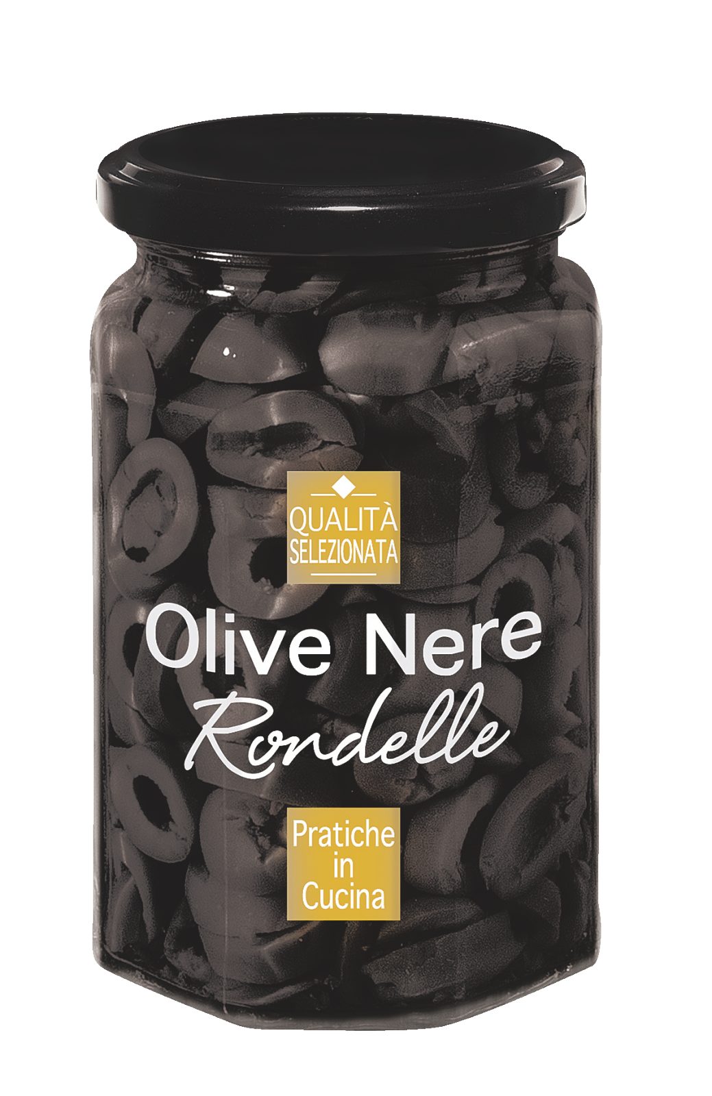 Olive Nere Rondelle
