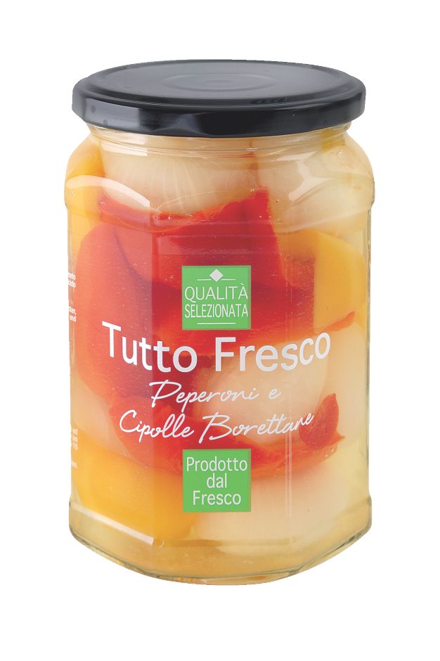 Borretane e peperoni in agrodolce