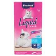 Snack liquido per gatto con salmone