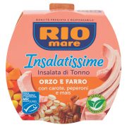 Insalatissime di tonno Orzo e Farro con carote, peperoni e mais