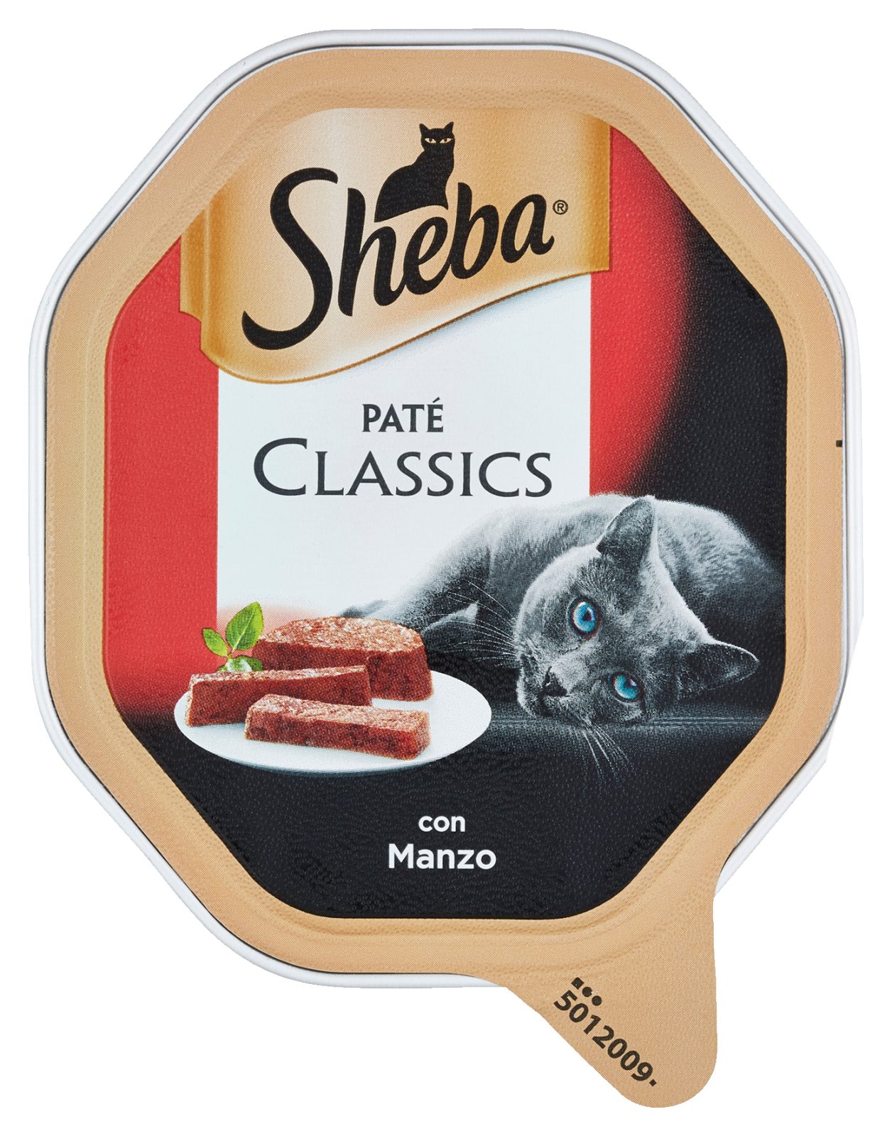 Katzenfutter Patè Classics mit Rind