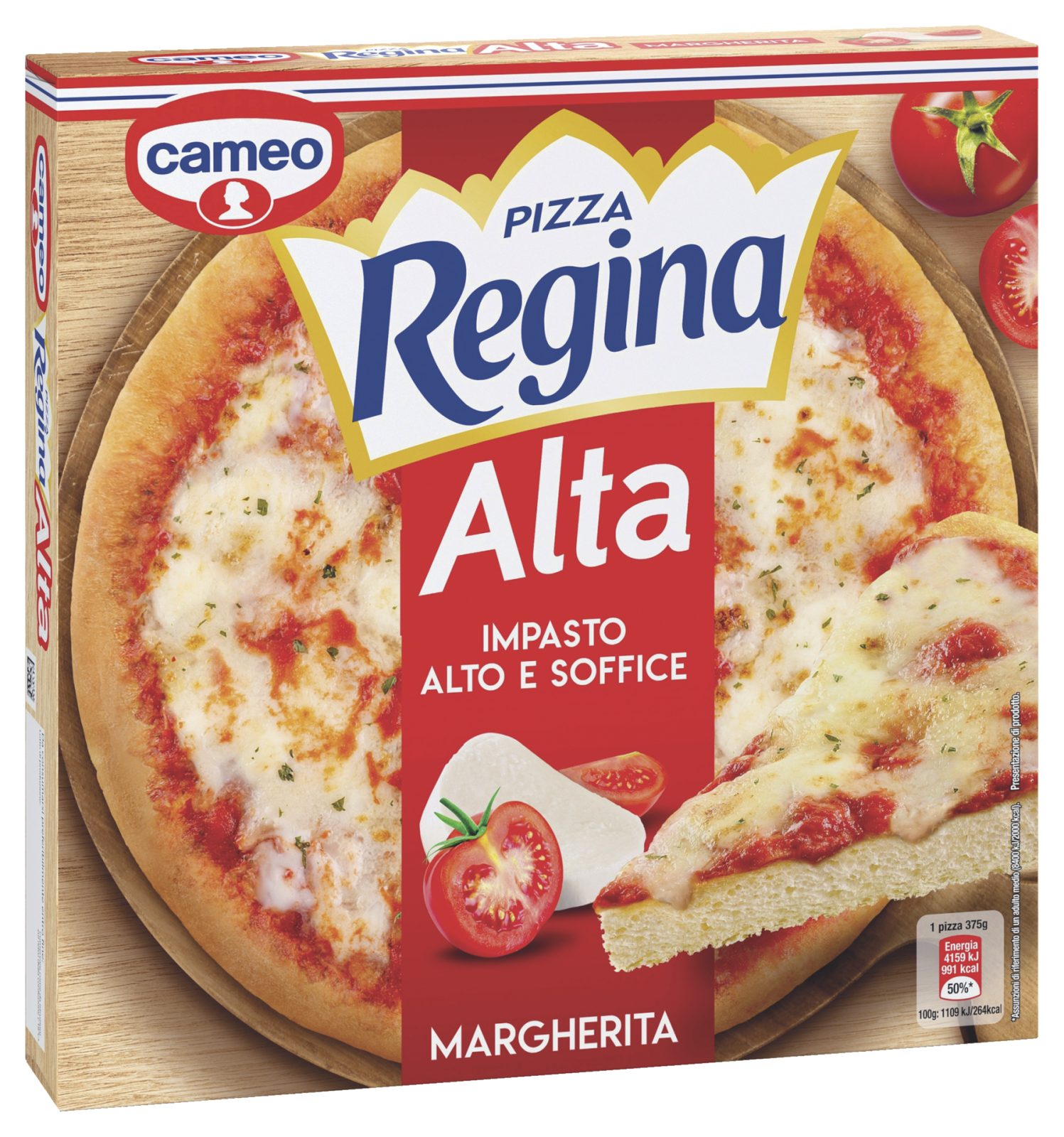 Pizza Regina Alta Margherita