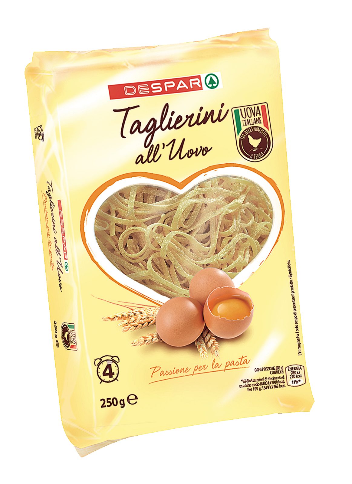 Eierteignudeln Taglierini