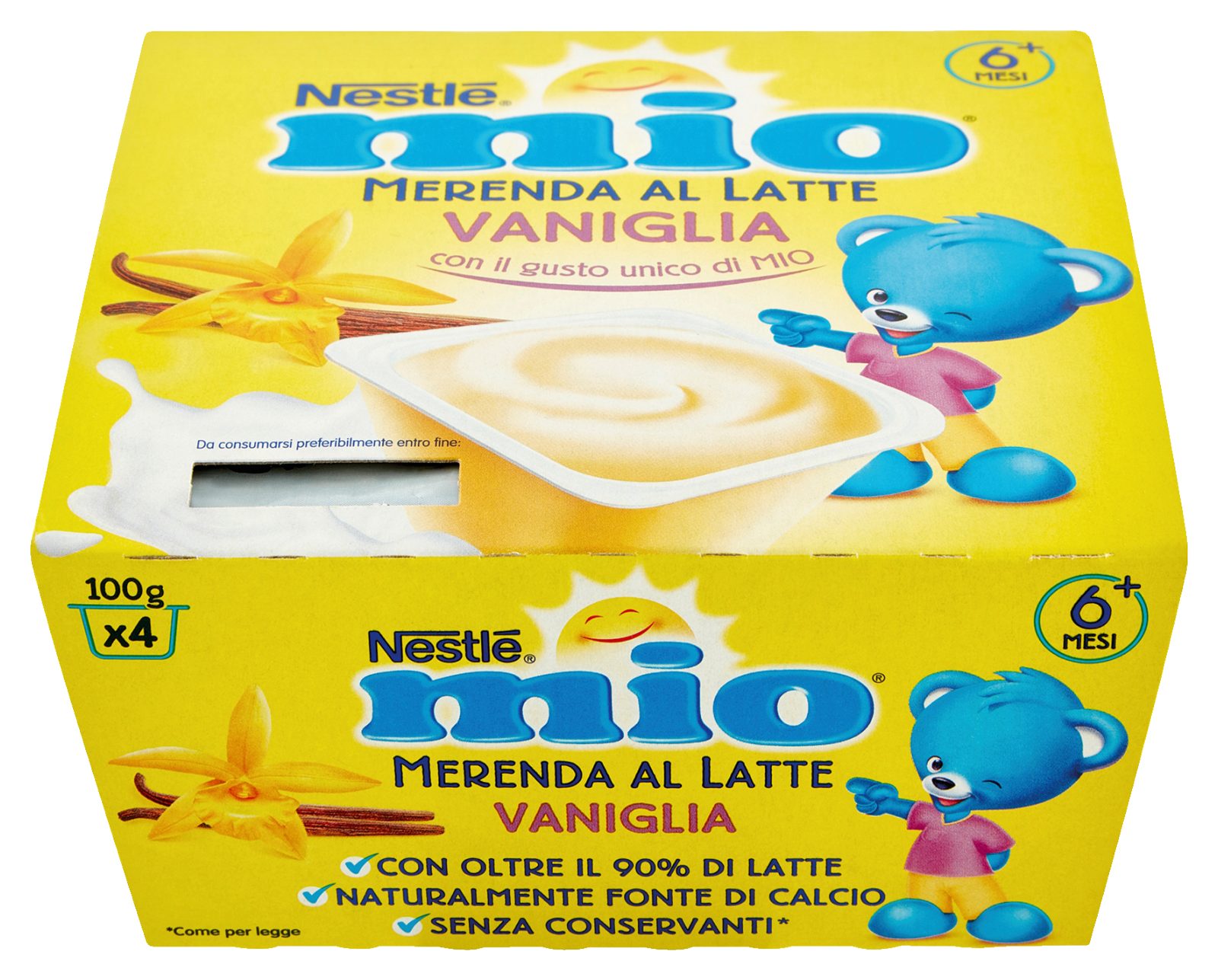 Merenda Mio al Latte Vaniglia