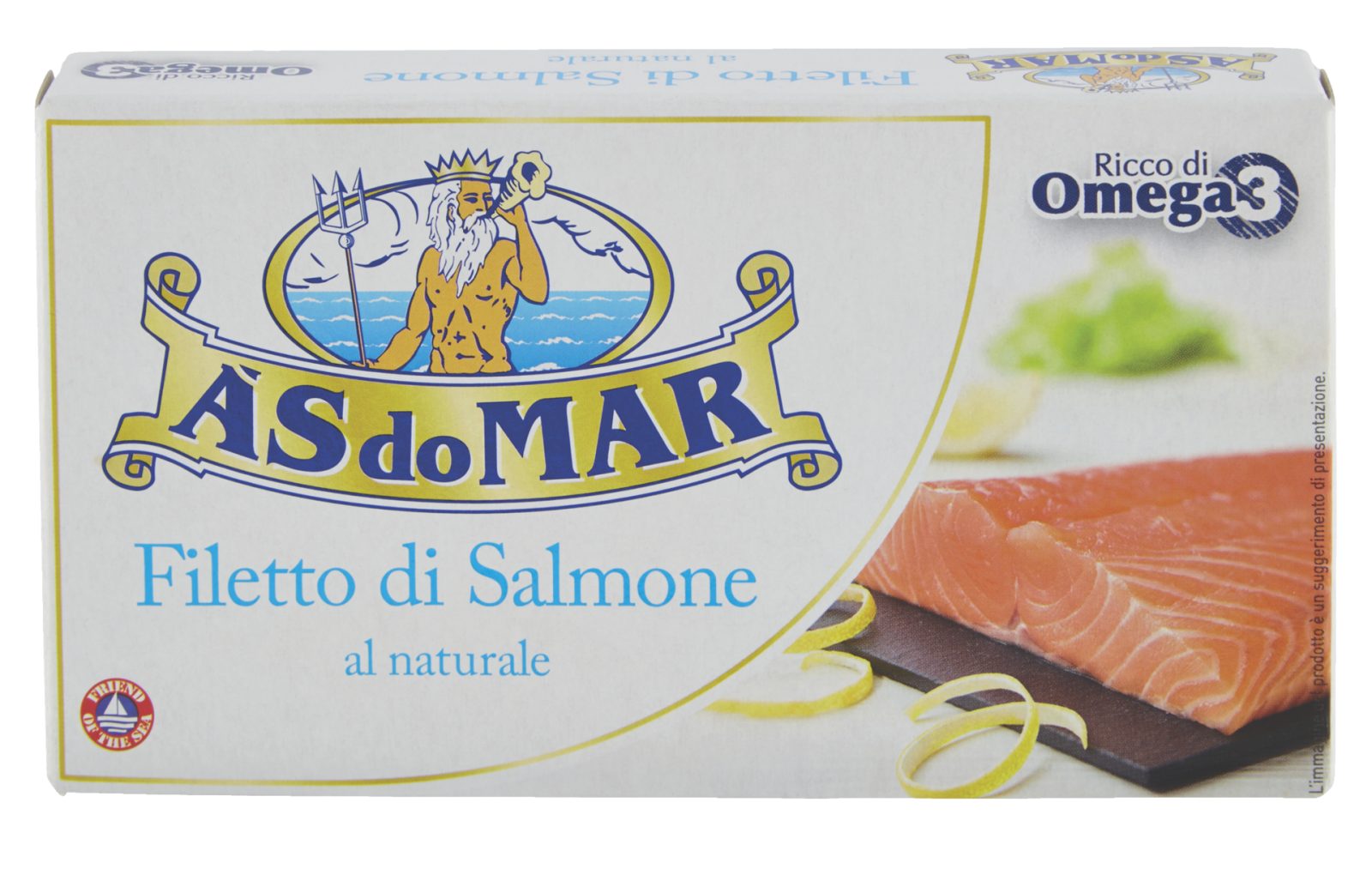 Filetto di salmone al naturale