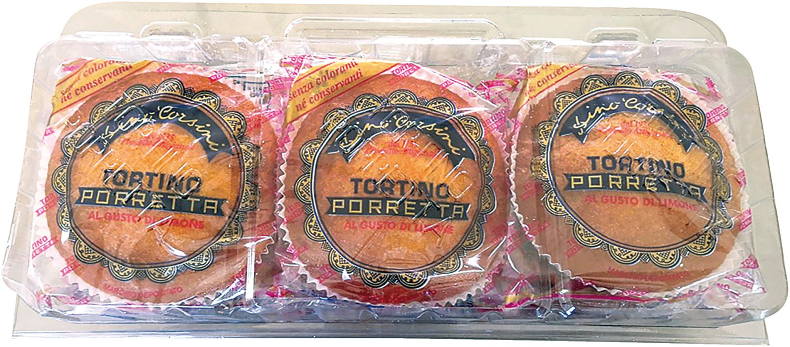 Tortino Porretta al limone