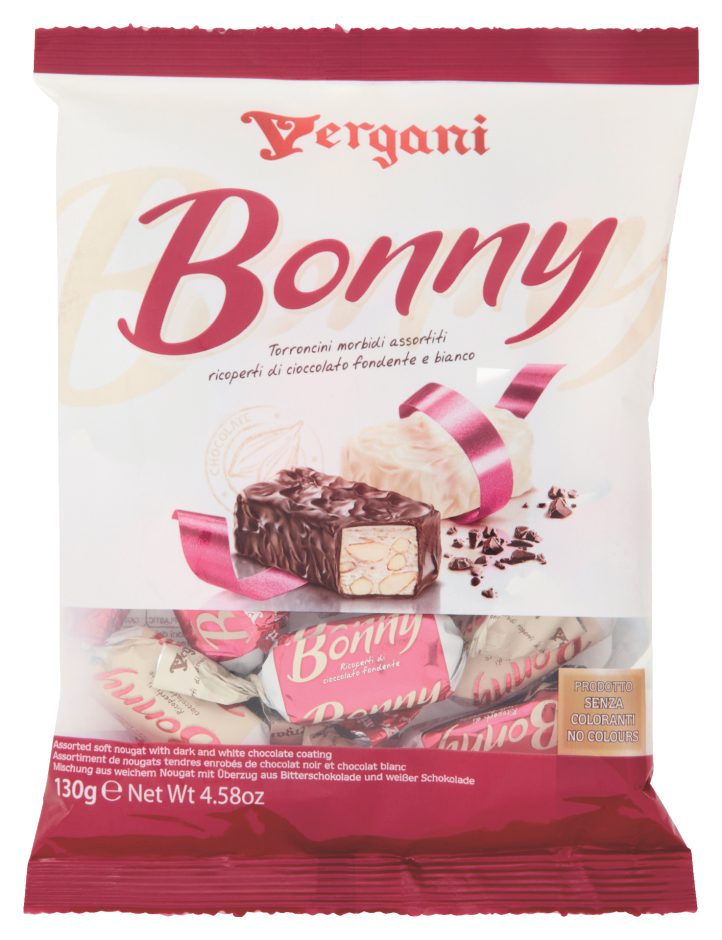 Torroncini Morbidi assortiti ricoperti di cioccolato fondente e bianco