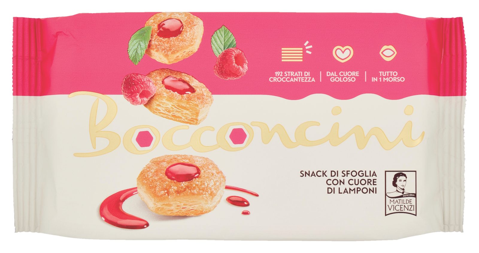 Bocconcini Cuore DI Lampone 