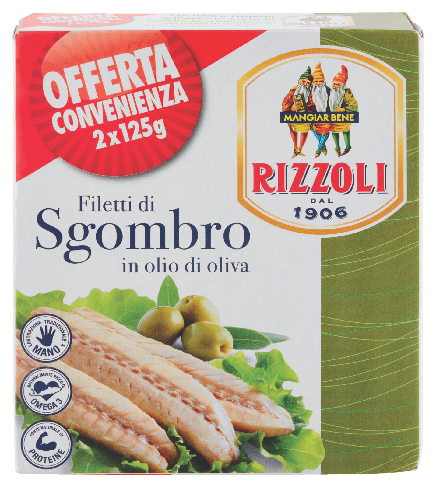 Filetti di Sgombro in Olio di Oliva
