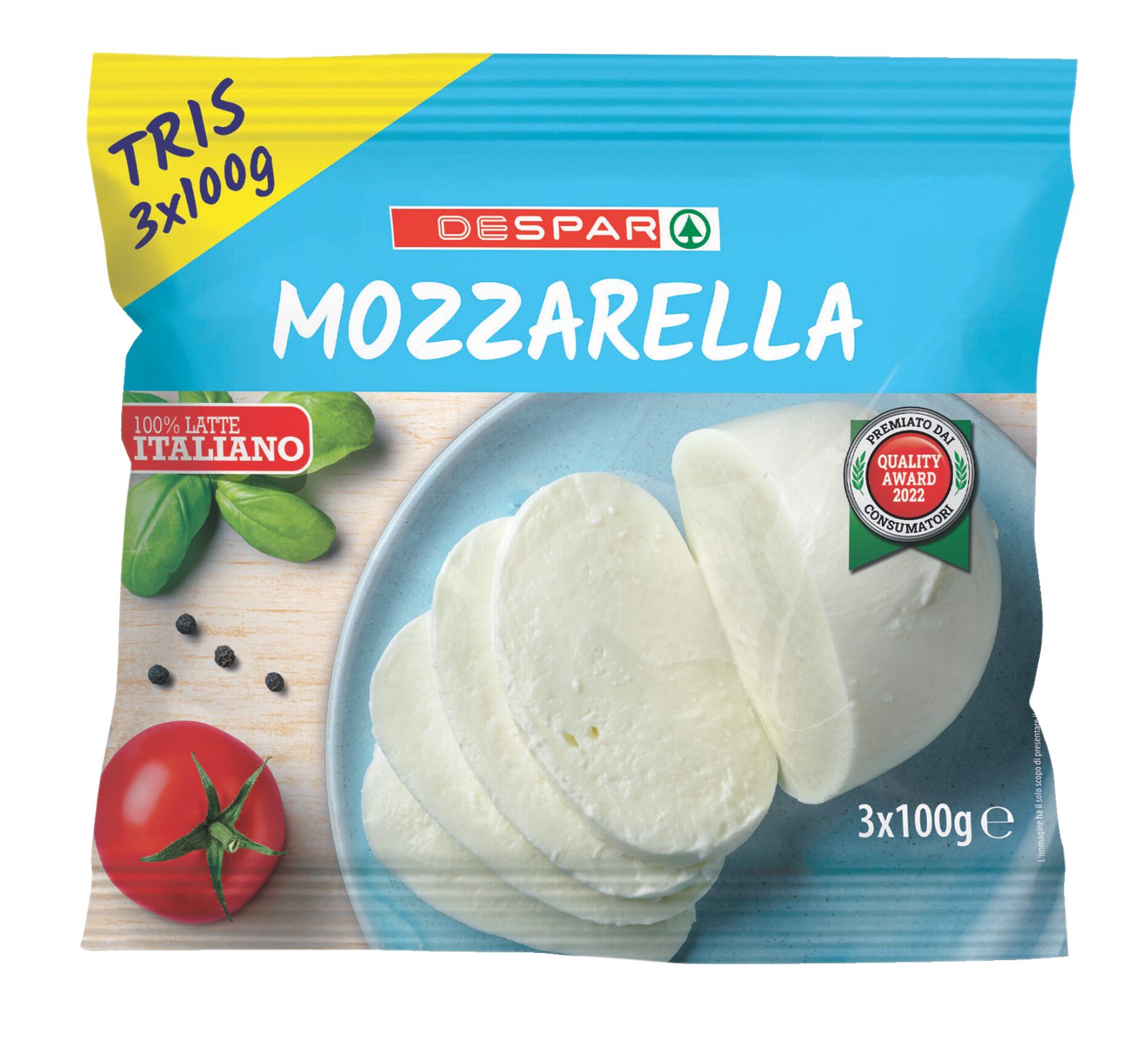 Tris di mozzarelle