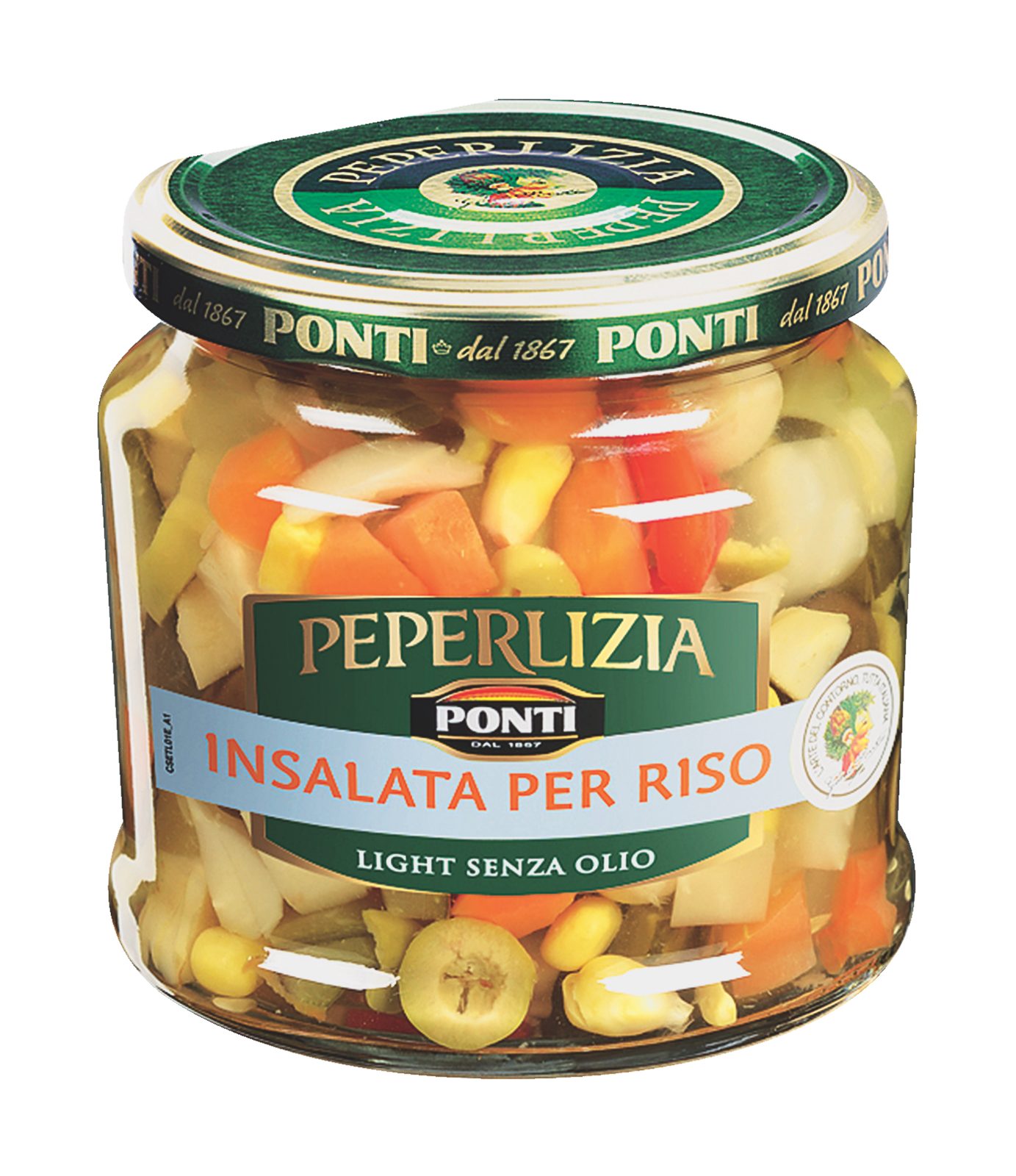 Zutaten light für Reissalat Peperlizia