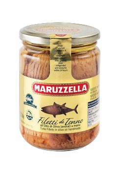 Filetti di Tonno in Olio di Oliva - Maruzzella - 400 g