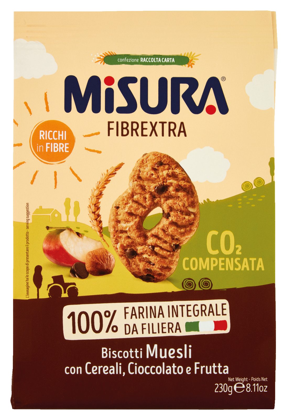 Biscotti Muesli Fibrextra