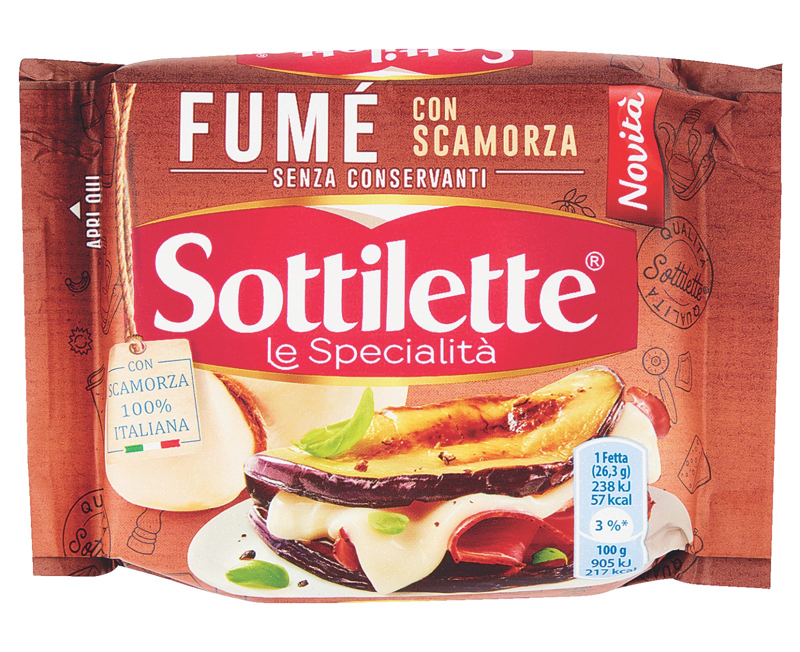 Sottilette Fumé con Scamorza Le Specialità